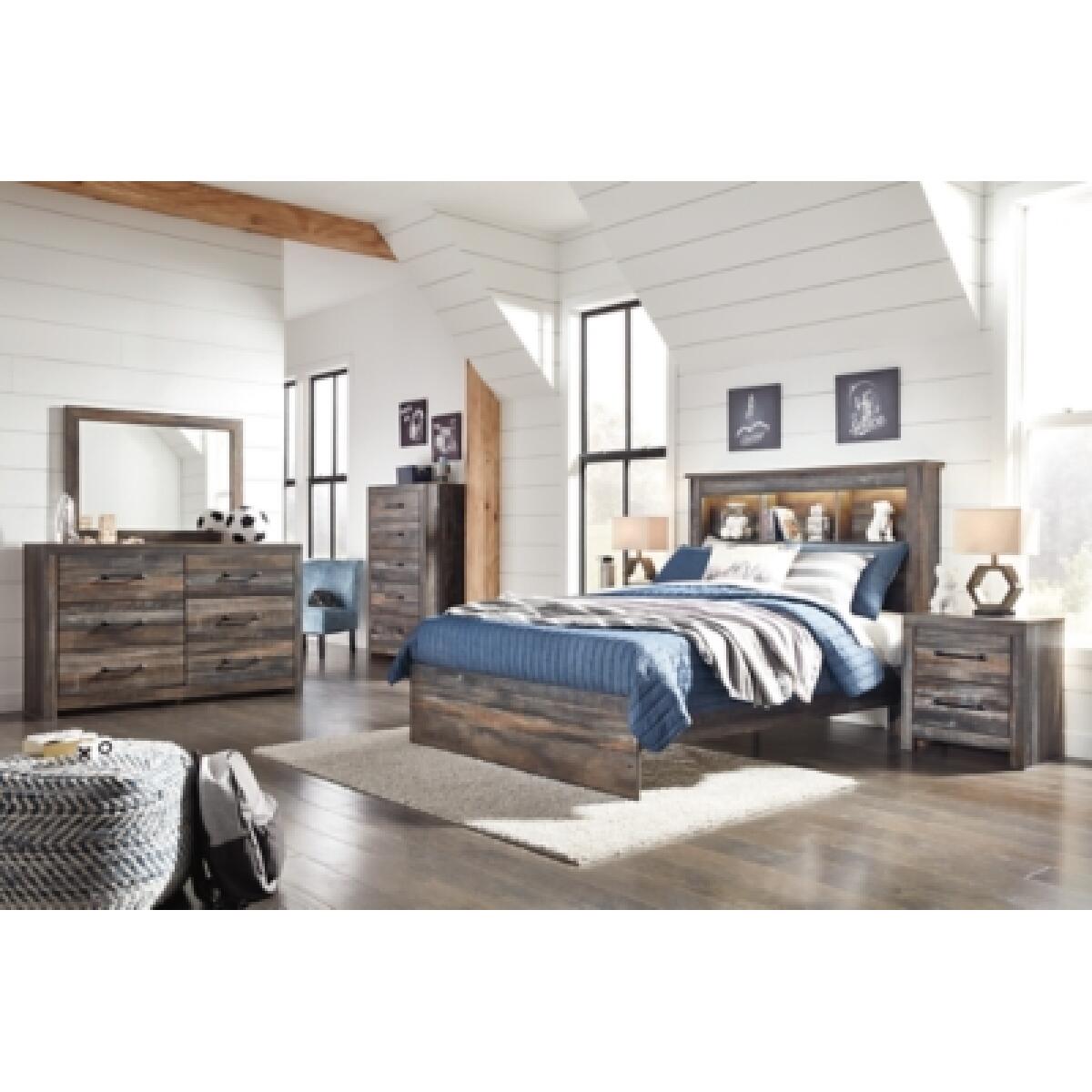Drystan Full Bookcase Bed - Image 4