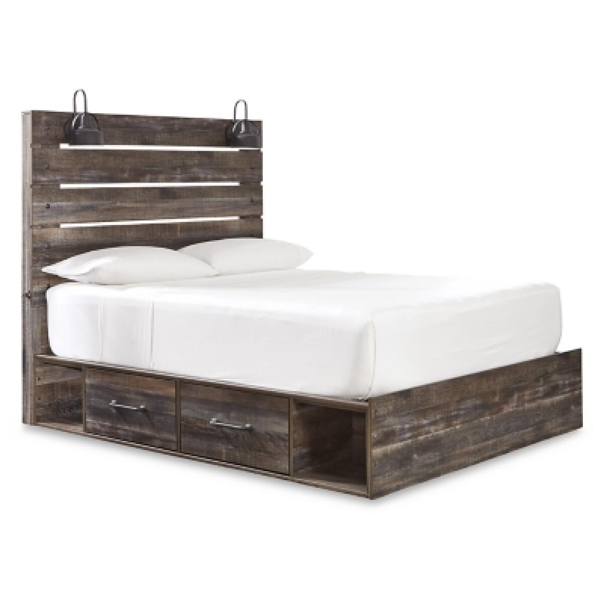 Drystan Queen Panel Bed with 4 Storage Drawers - Image 2