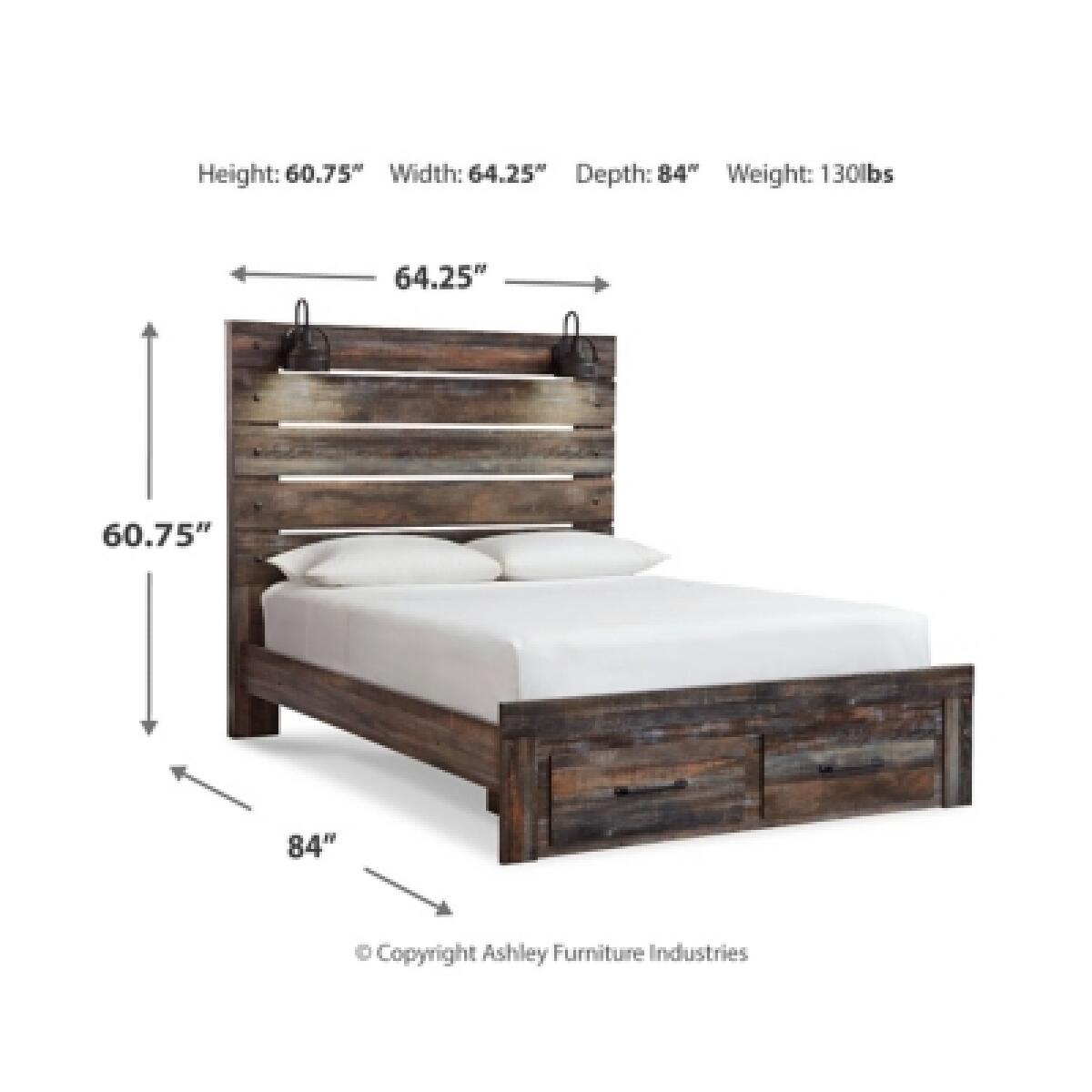 Drystan Queen Panel Bed - Image 4