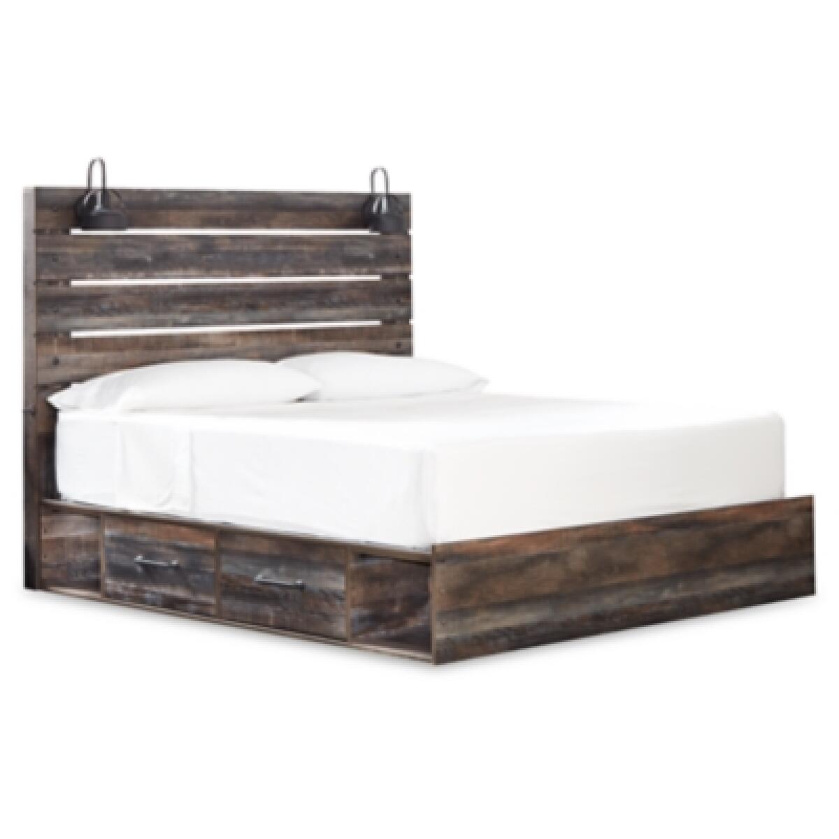 Drystan King Panel Bed with 4 Storage Drawers - Image 2