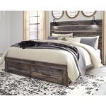 Drystan King Panel Bed with 2 Storage Drawers - Image 3