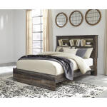 Drystan Queen Bookcase Bed