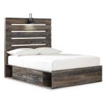 Drystan Full Panel Bed with 4 Storage Drawers - Image 2
