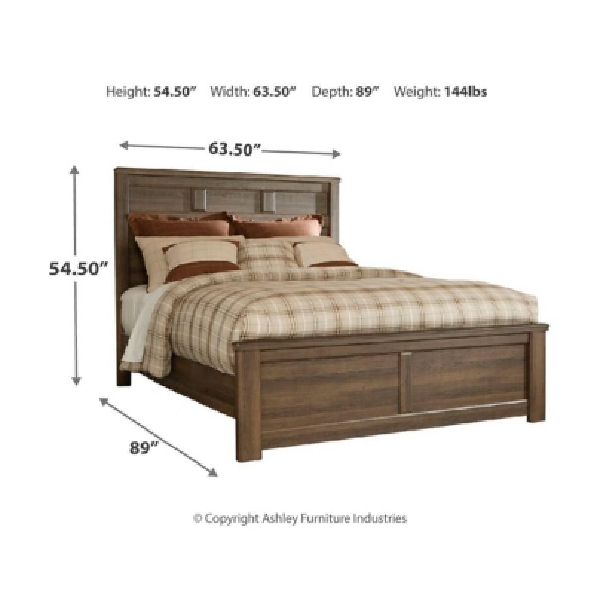 Juararo Queen Panel Bed - Image 5