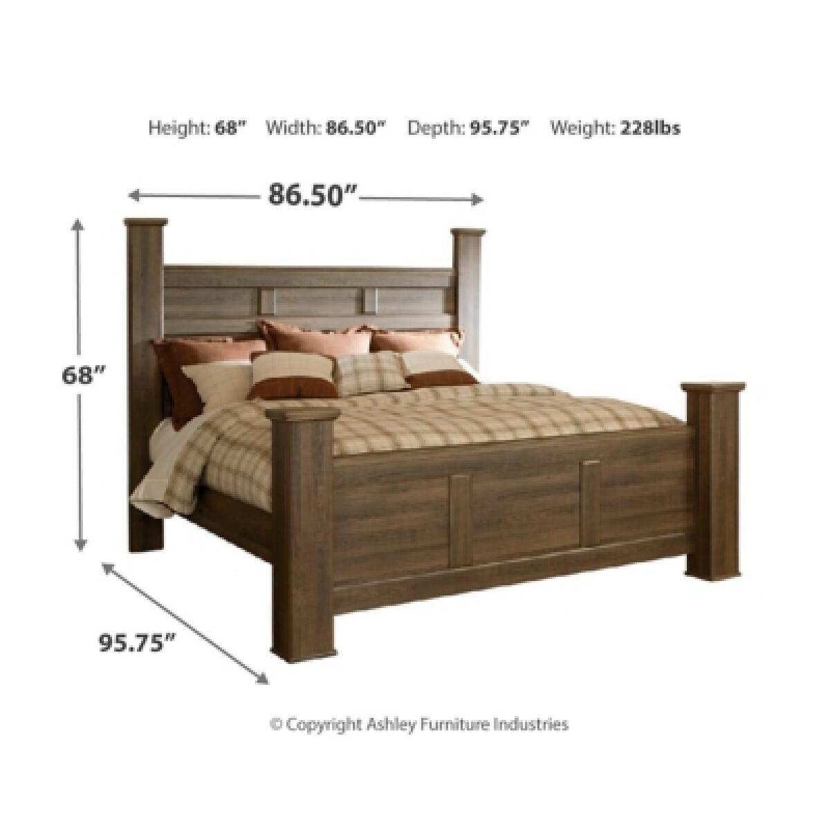 Juararo King Poster Bed - Image 5