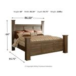Juararo King Poster Bed - Image 5