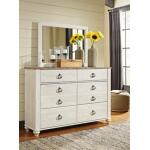 Willowton Dresser and Mirror - Image 3
