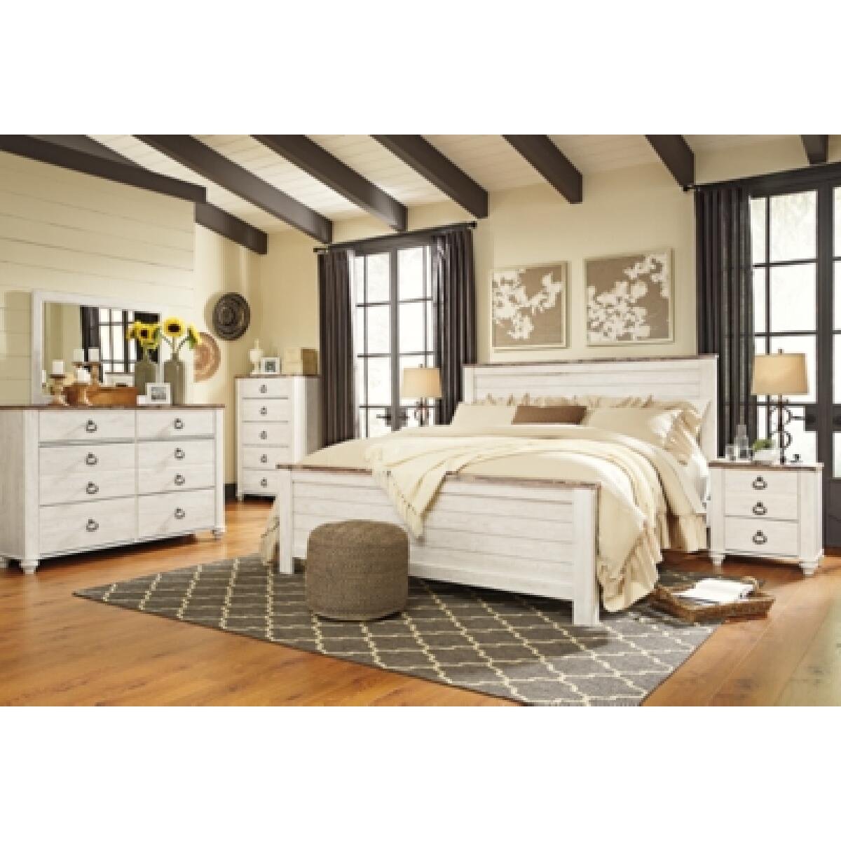 Willowton California King Panel Bed - Image 5