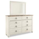 Willowton Dresser and Mirror - Image 2