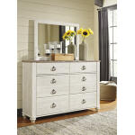 Willowton Dresser and Mirror