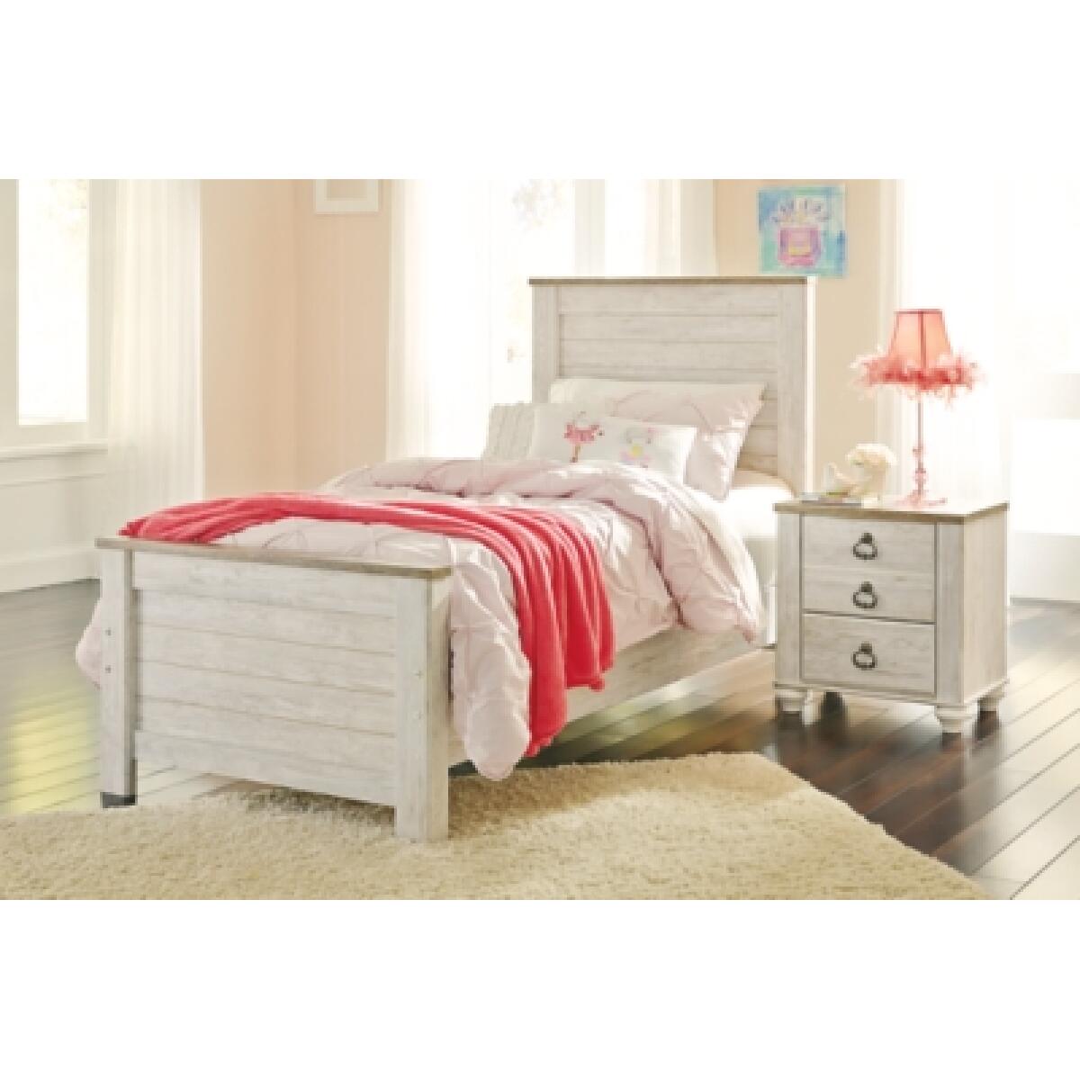 Willowton Twin Panel Bed - Image 4