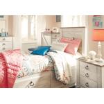 Willowton Twin Panel Bed with 2 Storage Drawers - Image 5