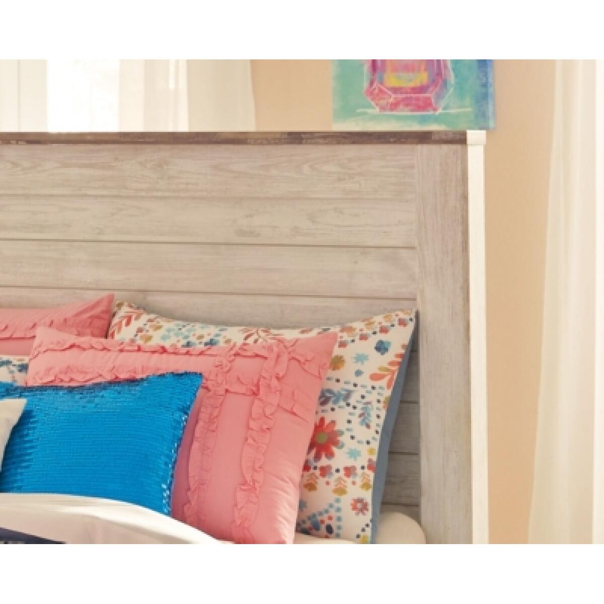 Willowton Twin Panel Bed with 2 Storage Drawers - Image 4