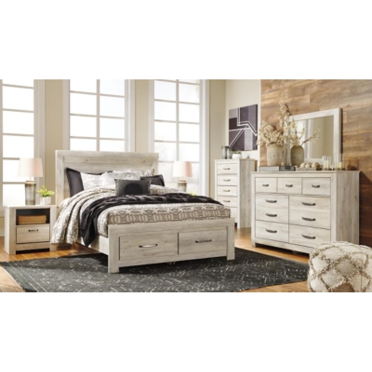 Bellaby Queen Platform Bed with 2 Storage Drawers - Image 7