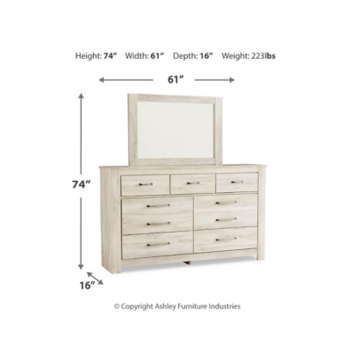 Bellaby Dresser and Mirror - Image 5