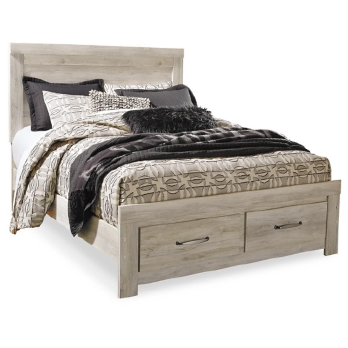 Bellaby Queen Platform Bed with 2 Storage Drawers - Image 2