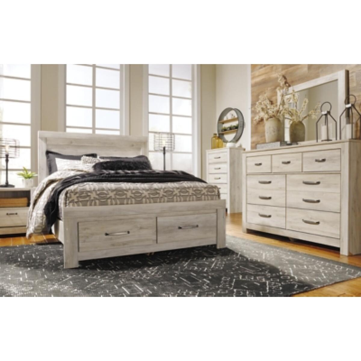 Bellaby Queen Platform Bed with 2 Storage Drawers - Image 9