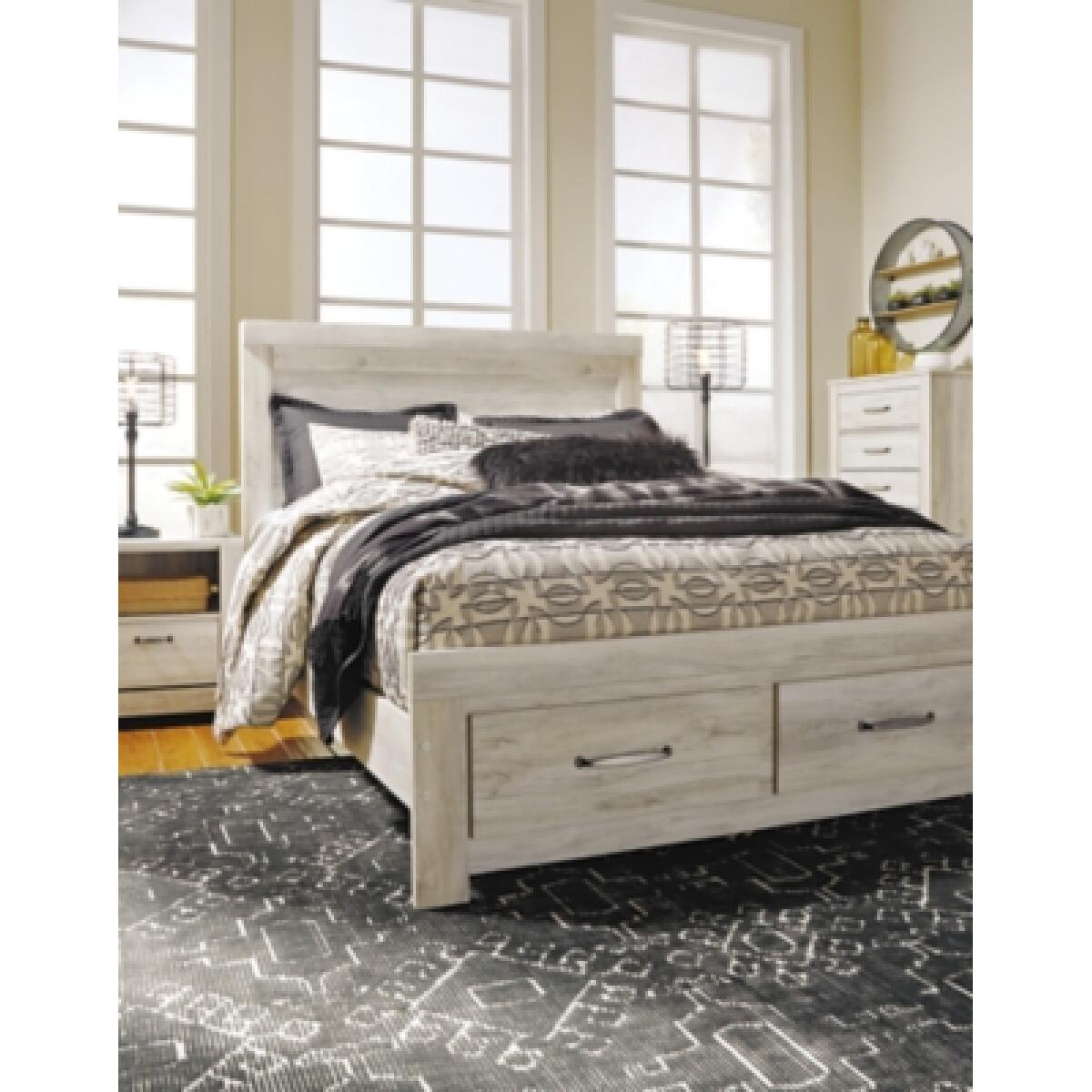 Bellaby Queen Platform Bed with 2 Storage Drawers - Image 10