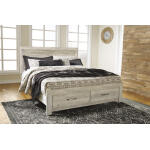 Bellaby King Platform Bed with 2 Storage Drawers