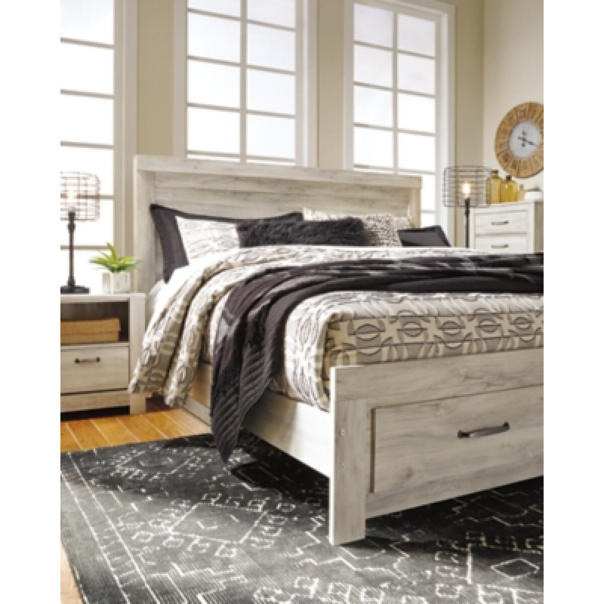 Bellaby King Platform Bed with 2 Storage Drawers - Image 9