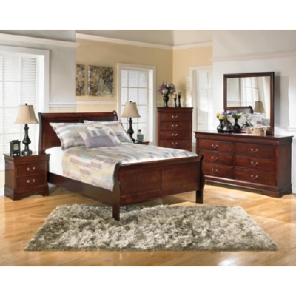 Alisdair Full Sleigh Bed - Image 4