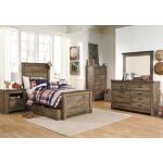 Trinell Twin Panel Bed with 1 Large Storage Drawer - Image 9