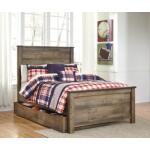 Trinell Full Panel Bed with 1 Large Storage Drawer - Image 3