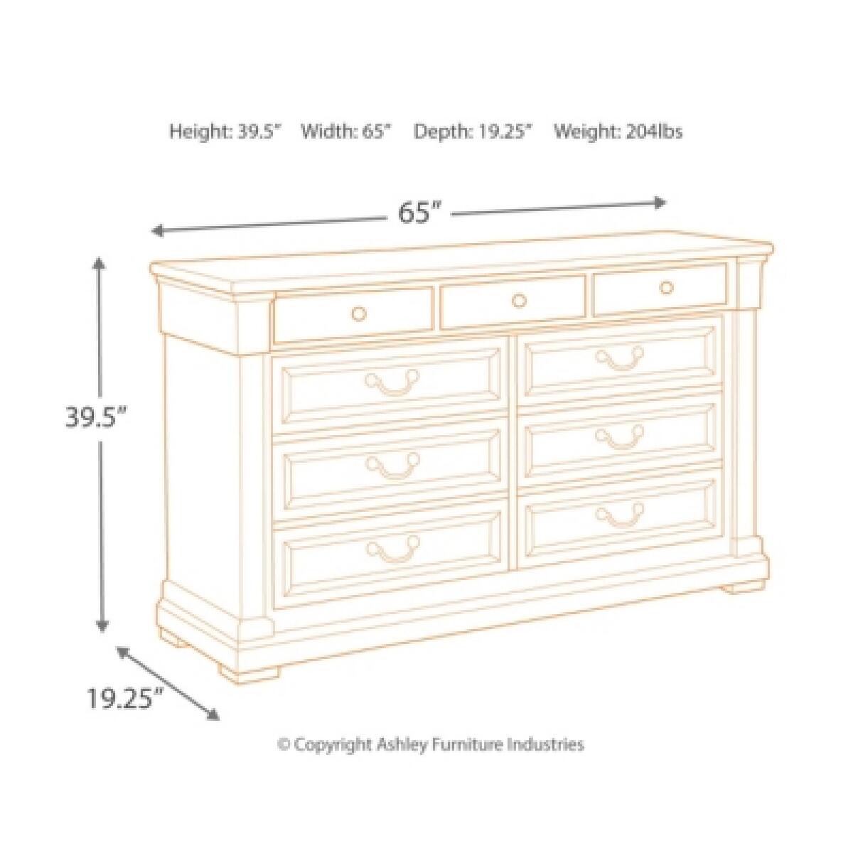 Bolanburg Dresser - Image 12
