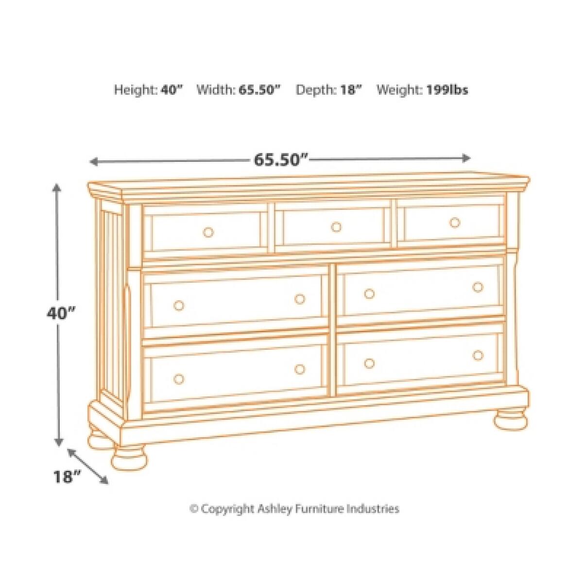 Flynnter Dresser - Image 7
