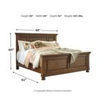 Flynnter King Panel Bed - Image 5