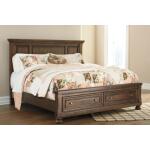 Flynnter King Panel Bed with 2 Storage Drawers - Image 3