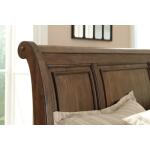 Flynnter King Sleigh Bed with 2 Storage Drawers - Image 4