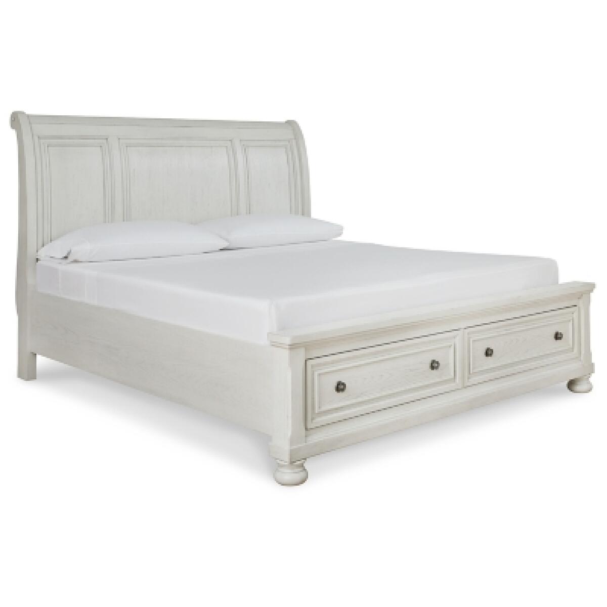 Robbinsdale Queen Sleigh Bed with Storage - Image 2