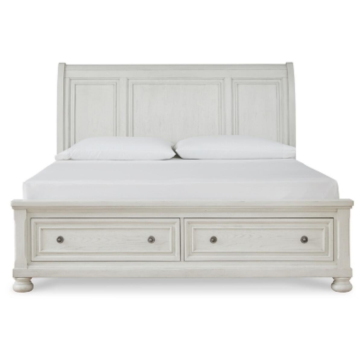 Robbinsdale Queen Sleigh Bed with Storage - Image 5