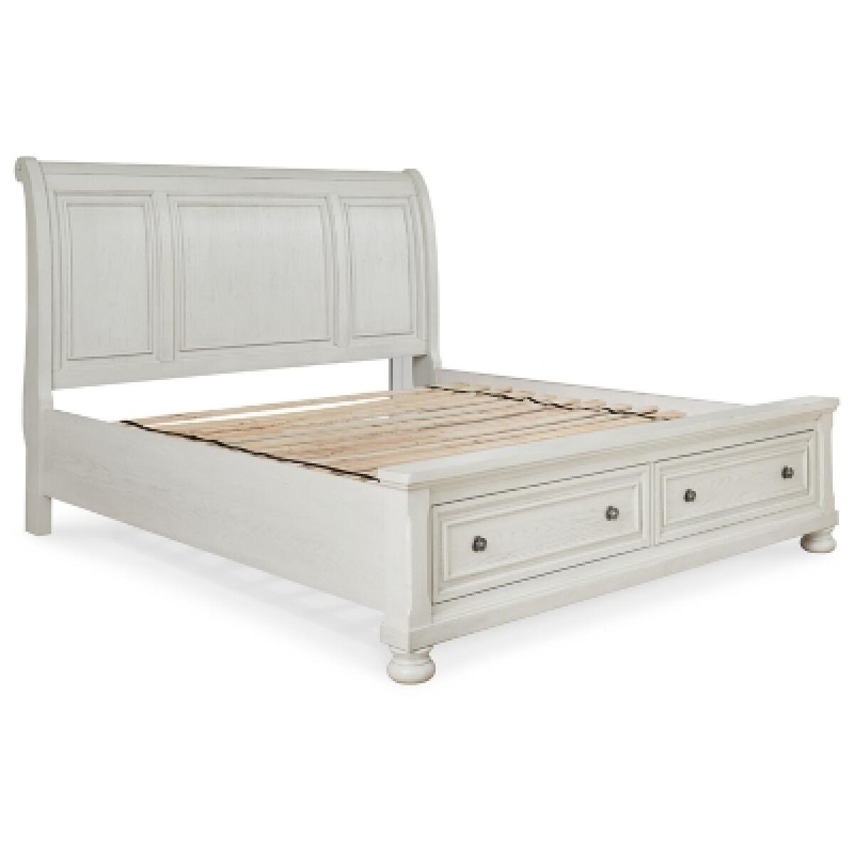 Robbinsdale Queen Sleigh Bed with Storage - Image 4