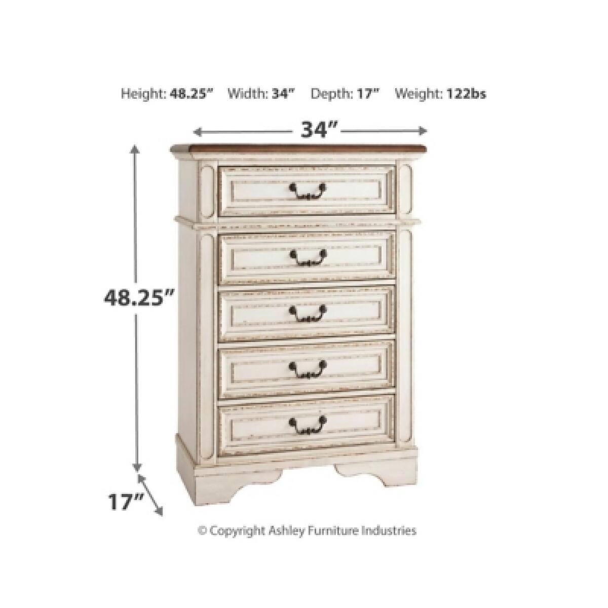 Realyn Chest of Drawers - Image 5