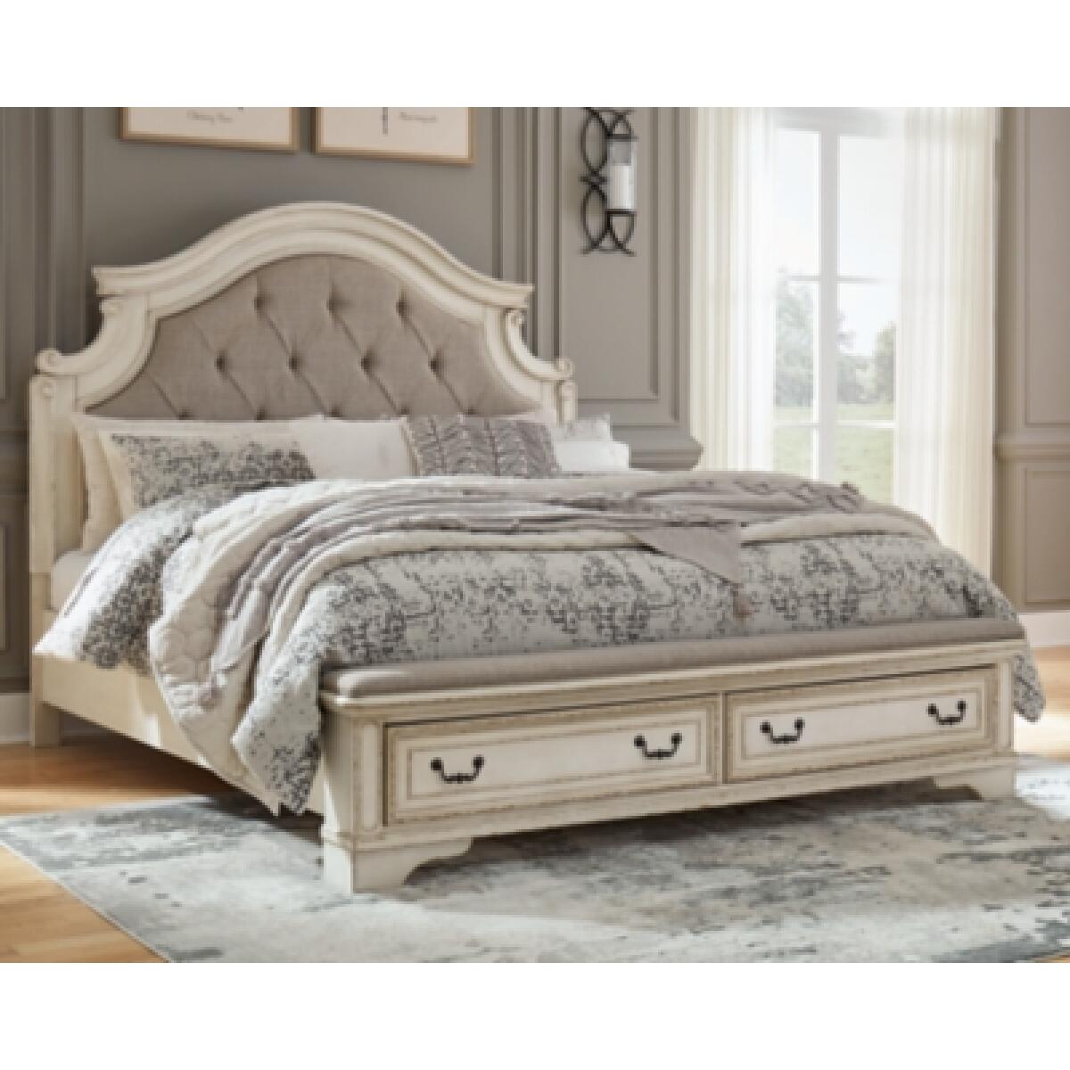 Realyn California King Upholstered Bed - Image 3