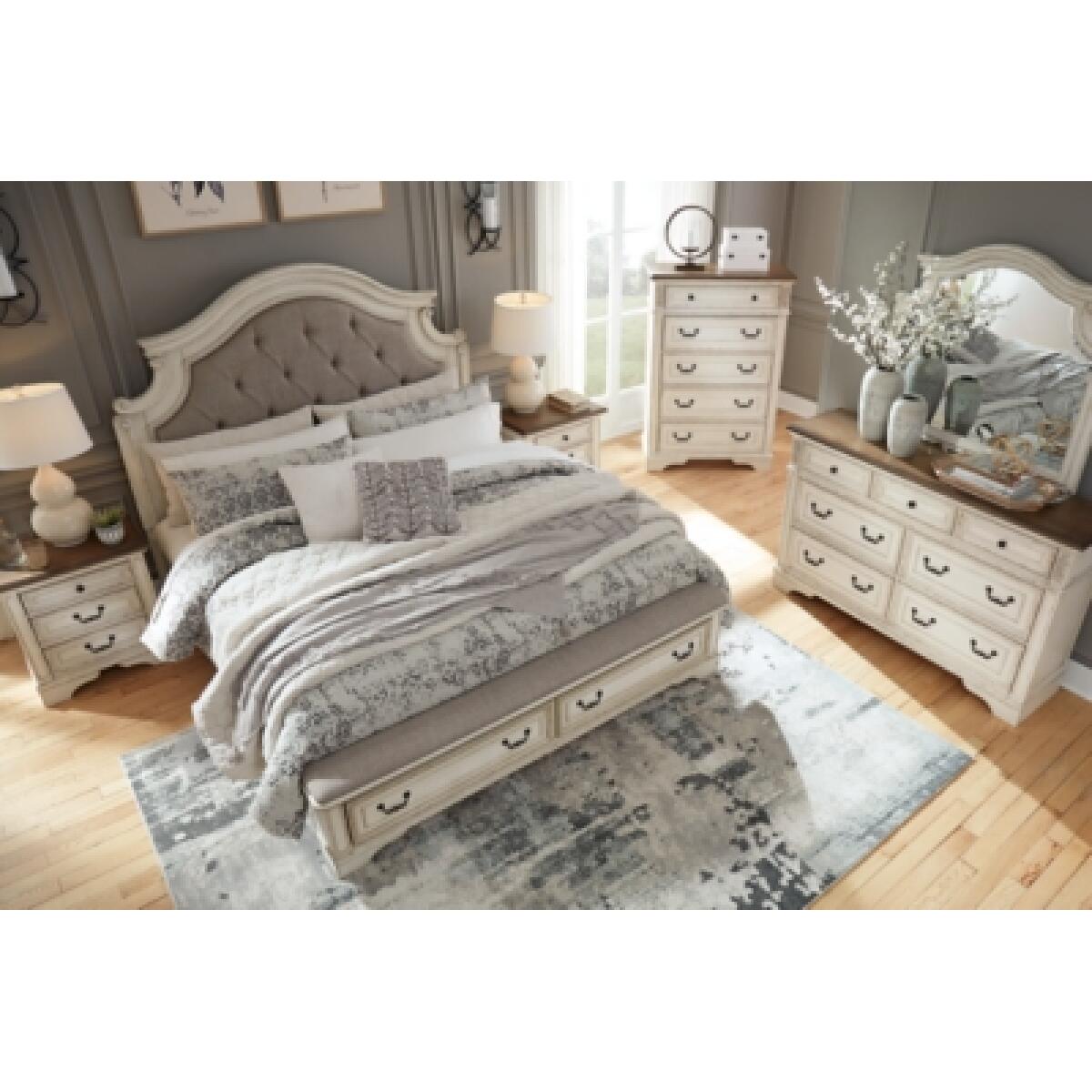 Realyn California King Upholstered Bed - Image 7