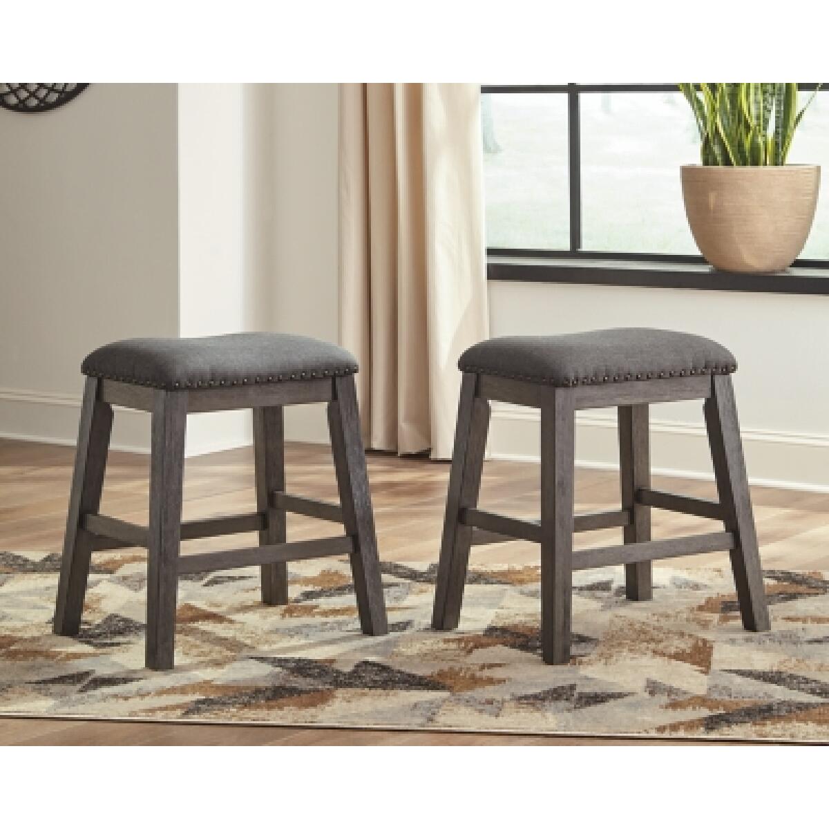 Caitbrook Counter Height Upholstered Bar Stool - Image 3