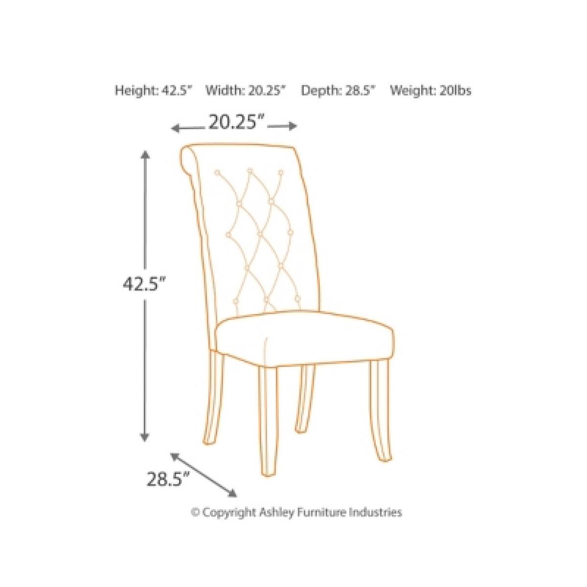 Tripton Dining Chair - Image 5