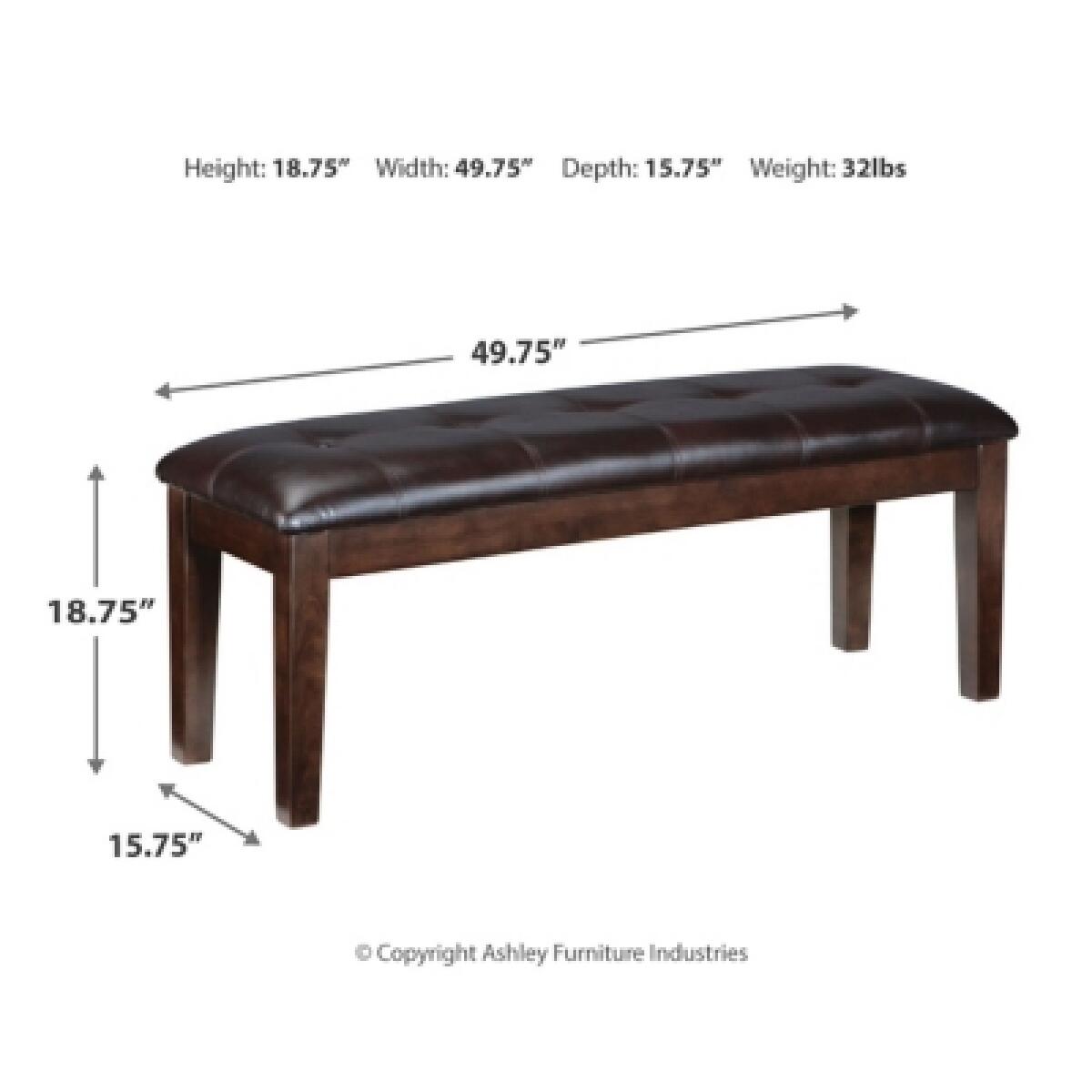 Haddigan Dining Bench - Image 10