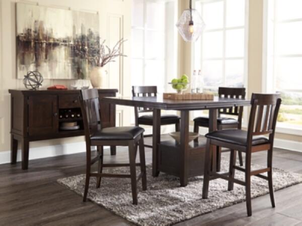 Haddigan Counter Height Dining Extension Table - Image 7