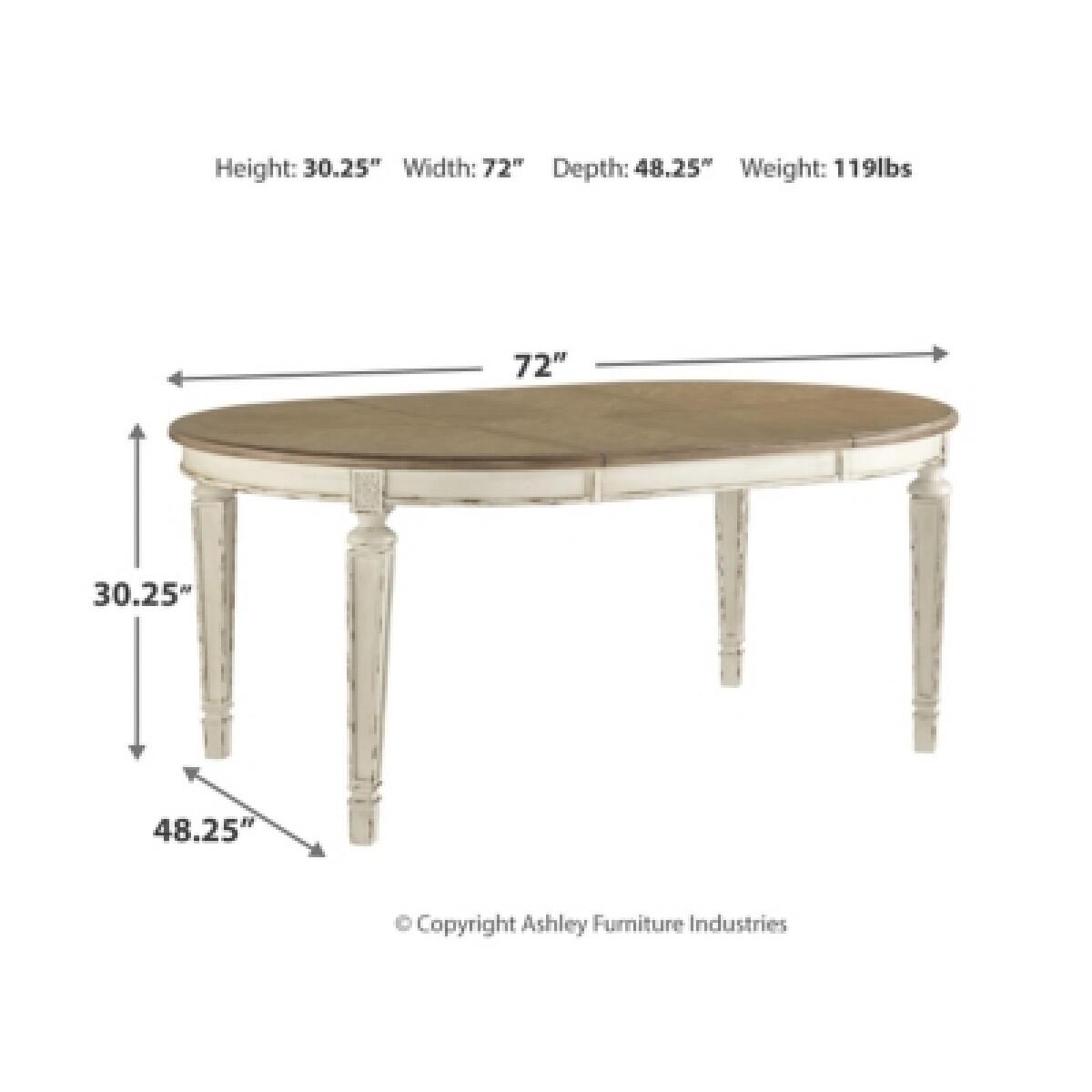 Realyn Dining Extension Table - Image 7