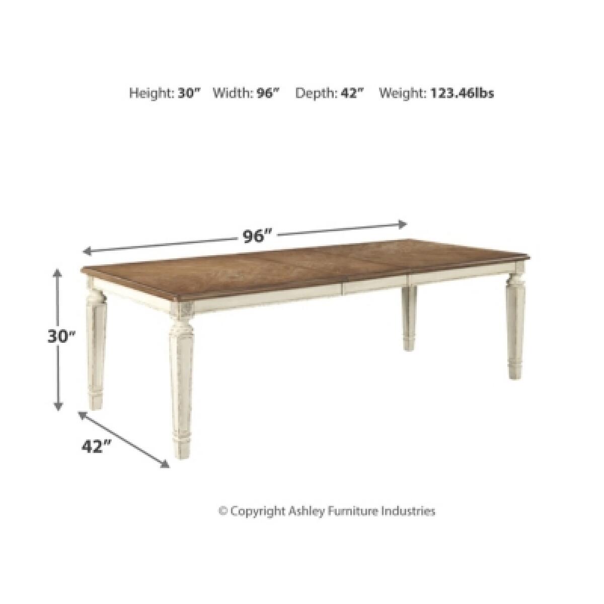 Realyn Dining Extension Table - Image 5