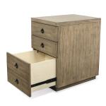 Perspectives Mobile Brown File Cabinet - Image 3