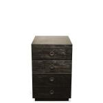 Perspectives Mobile Black File Cabinet