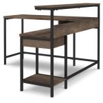 Arlenbry Home Office L-Desk with Storage - Image 4