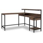 Arlenbry Home Office L-Desk with Storage - Image 2