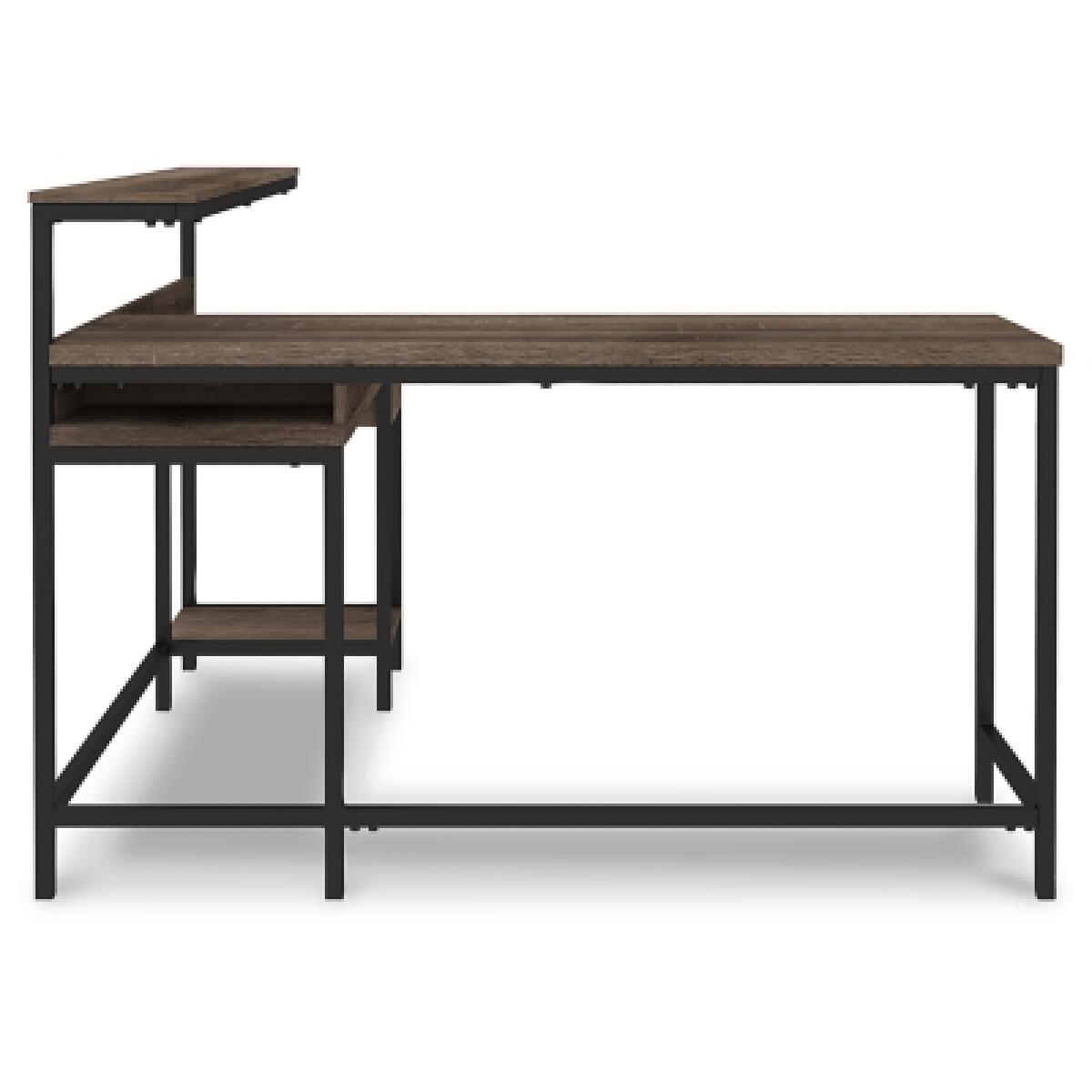 Arlenbry Home Office L-Desk with Storage - Image 7