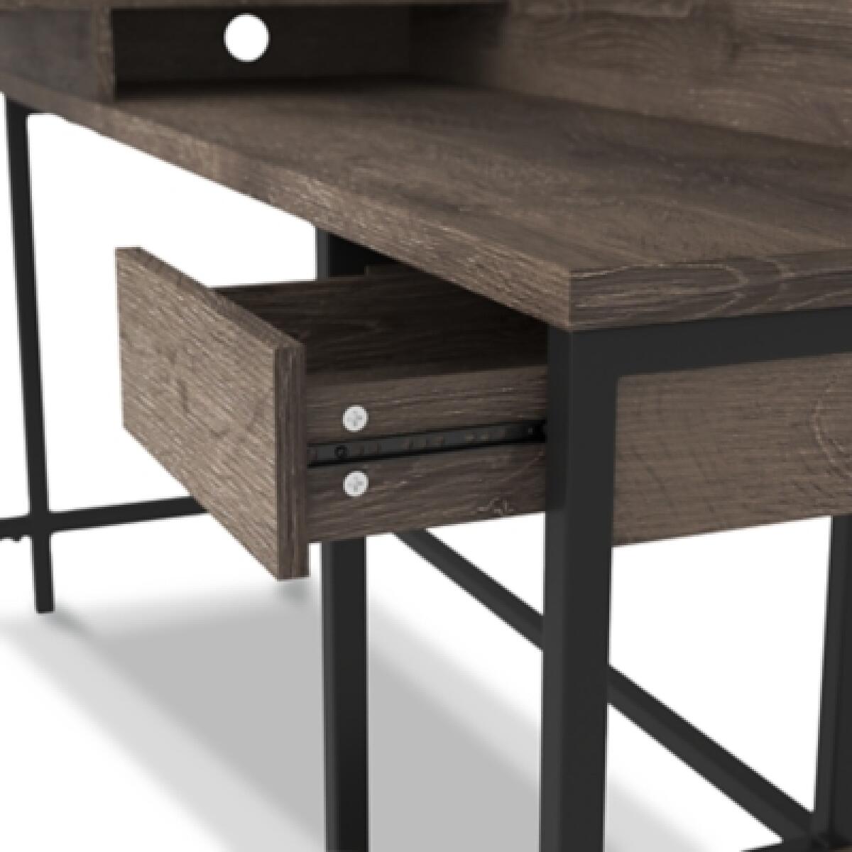 Arlenbry Home Office L-Desk with Storage - Image 9